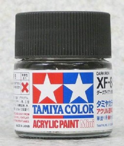 TAMIYA 壓克力系水性漆 10ml 暗鐵色 履帶色 